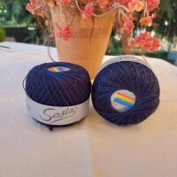 SESIA Cablé n. 8 colore 66 (blu)