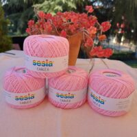 SESIA Cablé n. 8 colore 68 (rosa)