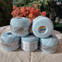 SESIA Cablé n. 8 colore 71 (azzurro)